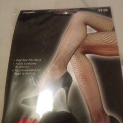 Fishnet stockings: Red & Black(Coffee)Colors