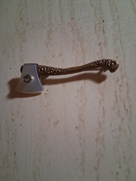 Antique Temperance Hatchet Pin