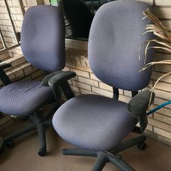 2 Office Chairs. Excellent Good Quality Chairs.  Dusty In Storage. 15.00 Each