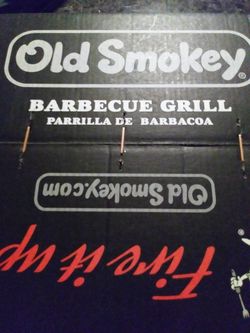 Old smokey jumbo charcoal grill top
