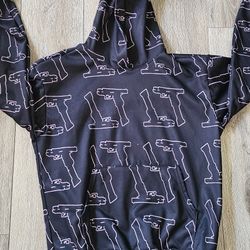 SDL Black & Pink Gun Sweater