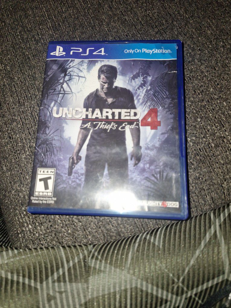 Ps4 Game Uncharted 4