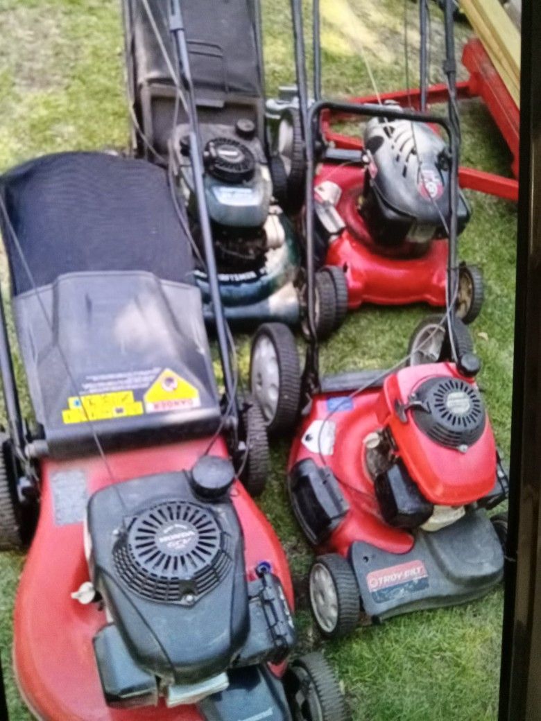 Mowers. Honda Cradtsmsb Troy Built