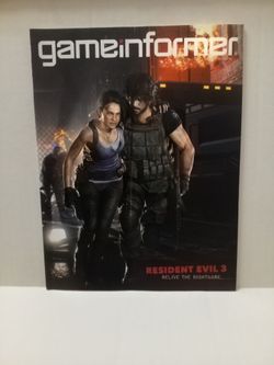 Game Informer Resident Evil 3 Magazine