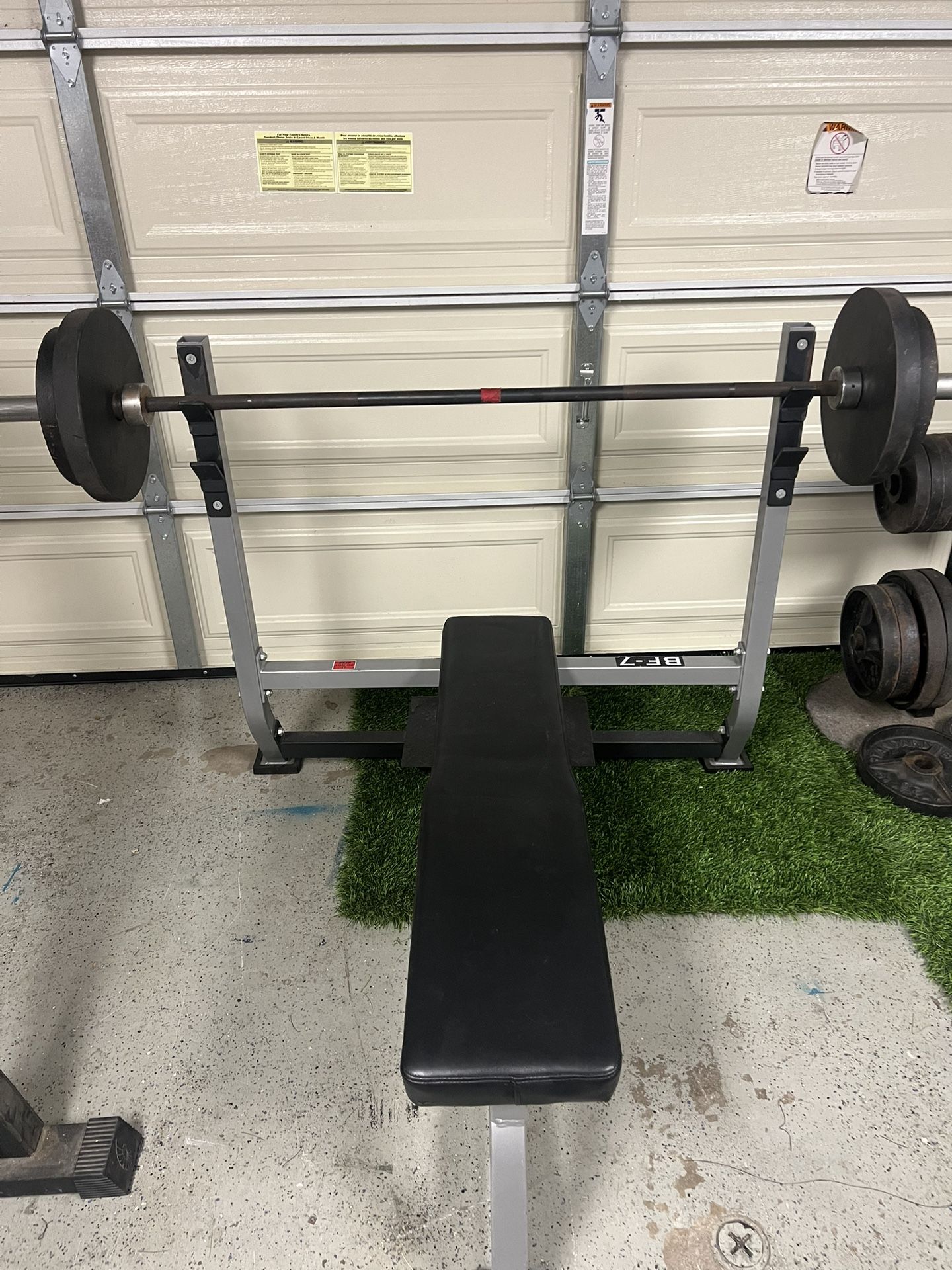 Bench And Weights