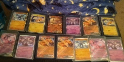 Japanese 151 Pokemon Holographic Cards. Near Mint condition