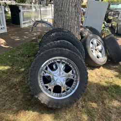 Wheels And Tires 33/12.50/20 Front 35/12.50/20 Rear