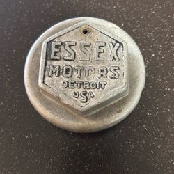 1919 Essex Motor Company of Detroit Michigan Vintage Automobile Wheel Lock