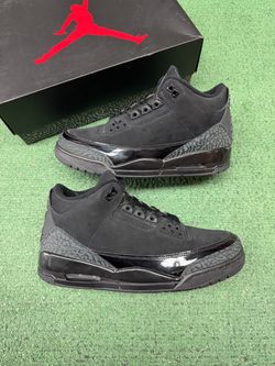JORDAN 3 BLACK CAT 2025 SIZE 9