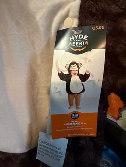 Hyde & EEK Infant Monkey Halloween Costume 12-18 Months