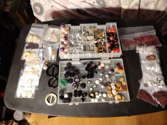 Unused Vintage Buttons 1980s