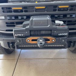 Bronco Rough Country High Winch Mount Only 