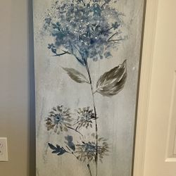 Floral Canvas Wall Art 