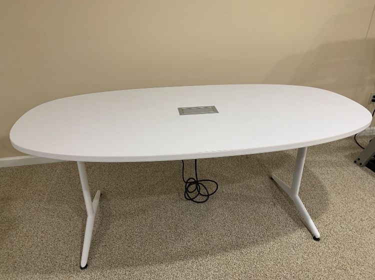Conference Table, Oval Shape, 72” Length X 36” Width X 29” Height