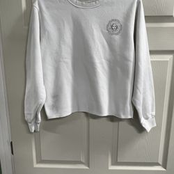 Hollister California White Sun Sweatshirt - Size XS - EUC