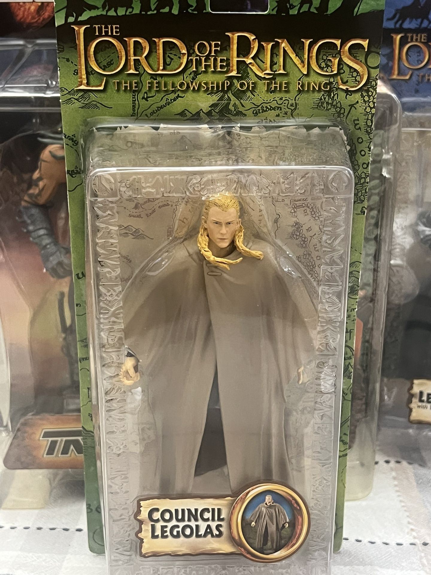 Lord Of The Rings Fellowship Of The Ring Council Legolas, ToyBiz, 2005, Vintage