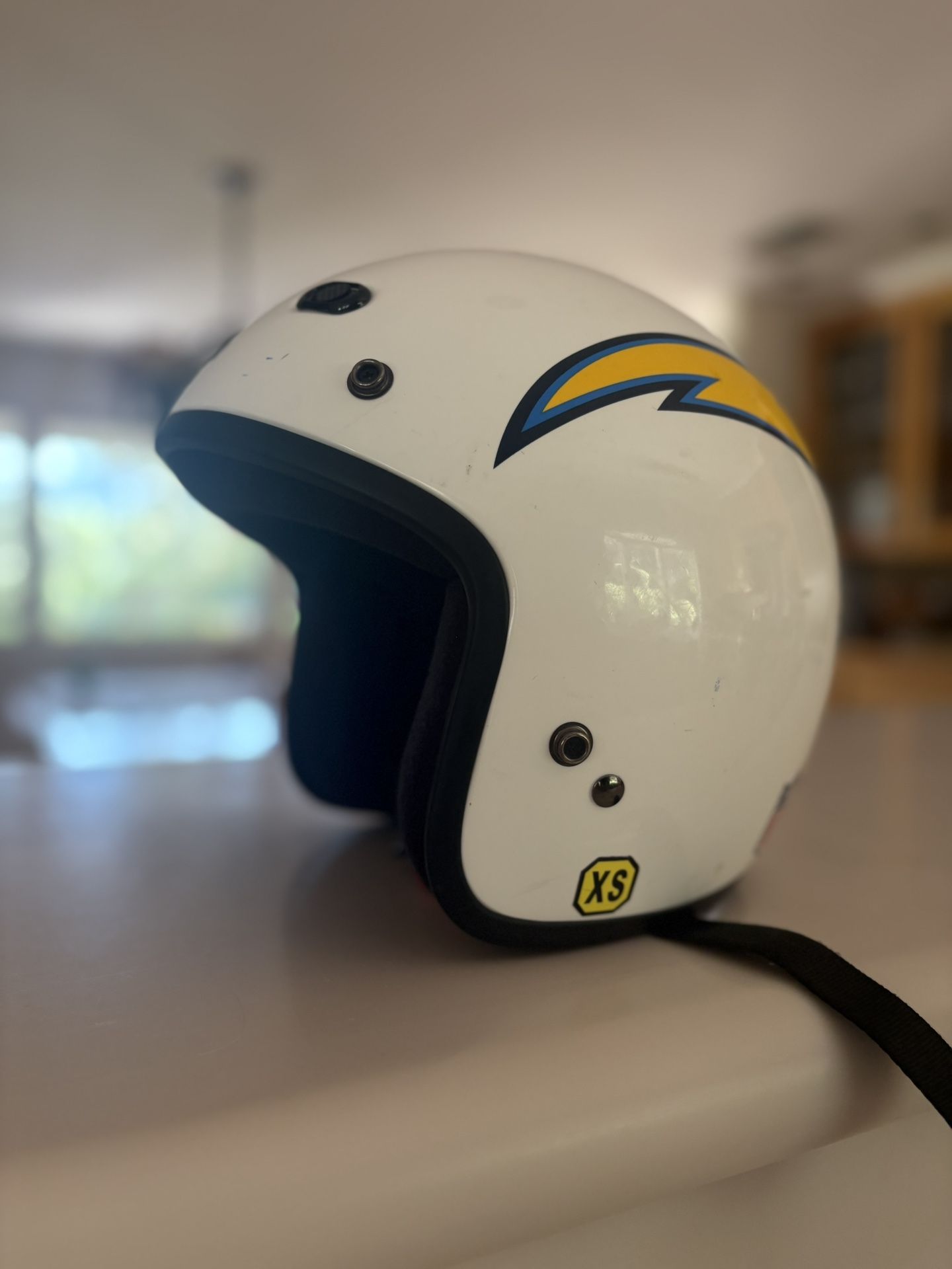 Chargers Motorcycle Helmet XS