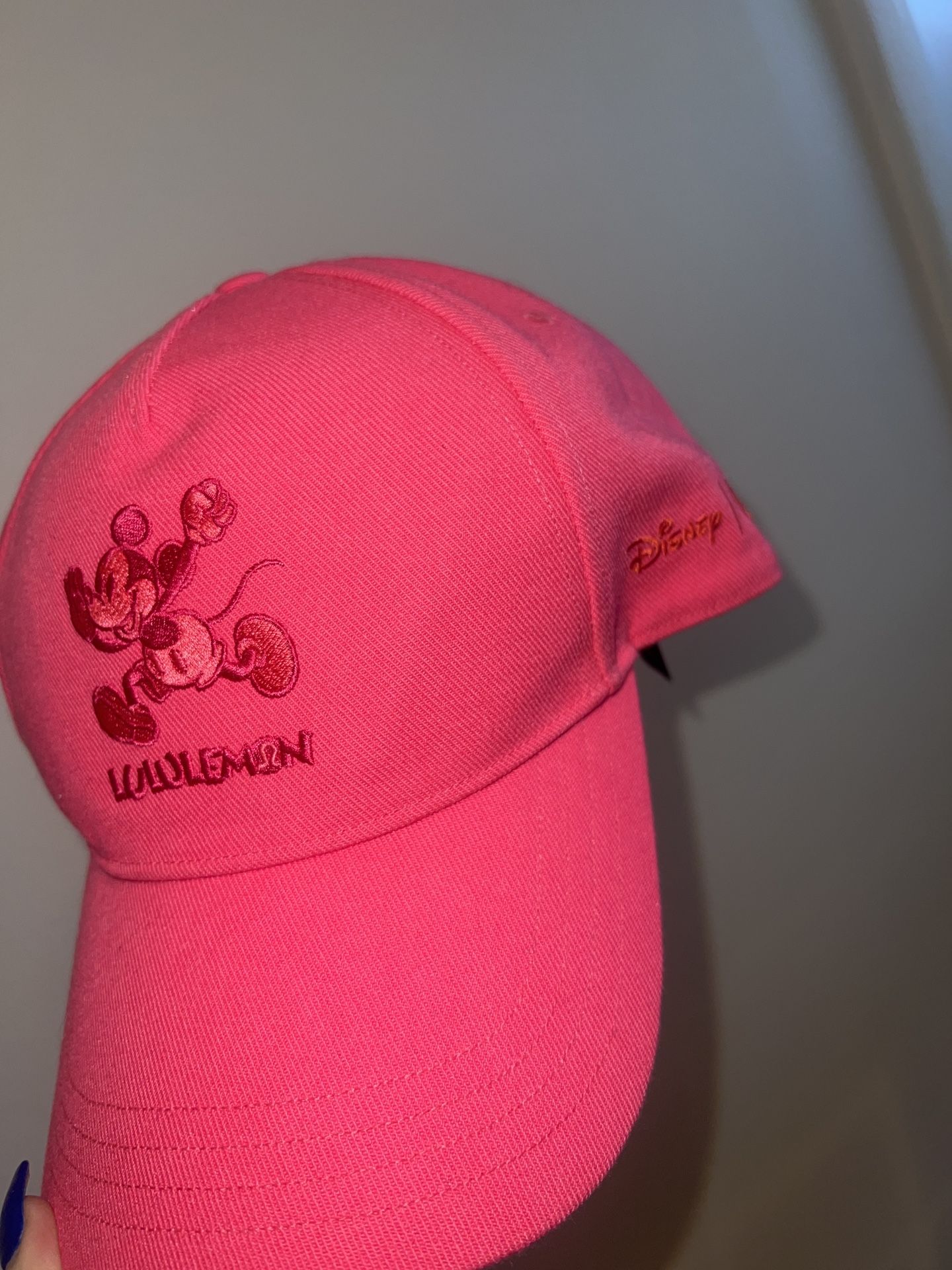 Lululemon Pink Disney Baseball Hat