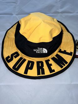 New Supreme The North Face Arc Logo Horizon Breeze Hat Yellow for