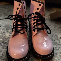 Doc Martens Pale Pink Boots 
