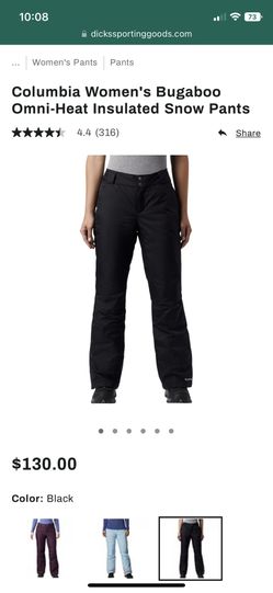 Columbia Women's Bugaboo Omni-Heat Insulated Snow Pants