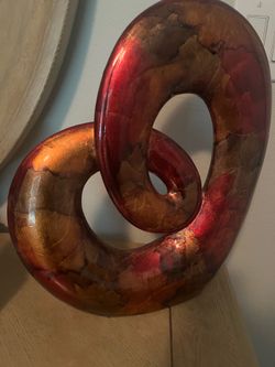 Red/Gold Decorative Statue