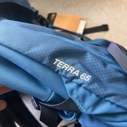 The North Face Terra 65 backpack NWT