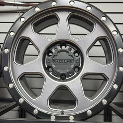 17" 6x135 Raceline Rims And Tires 35/1250/17