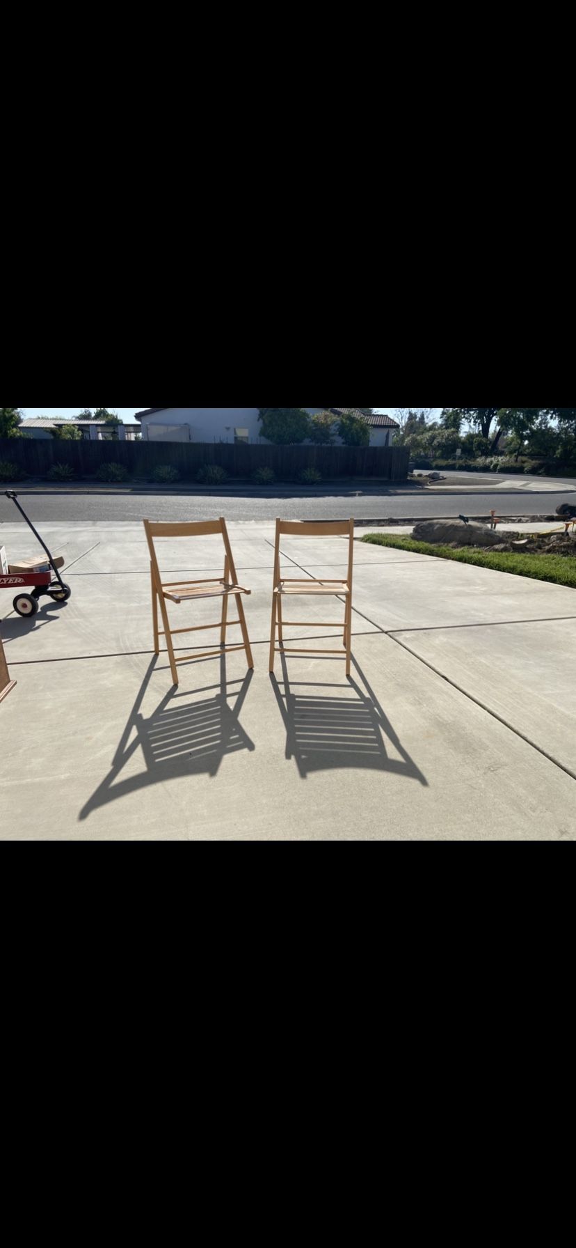 Attractive Wood Folding Chair