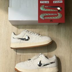 (2018) Travis x Nike Airforce 1 ‘Sail’ Size 9.5 