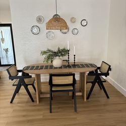 Dining Table And Chairs Set for 4