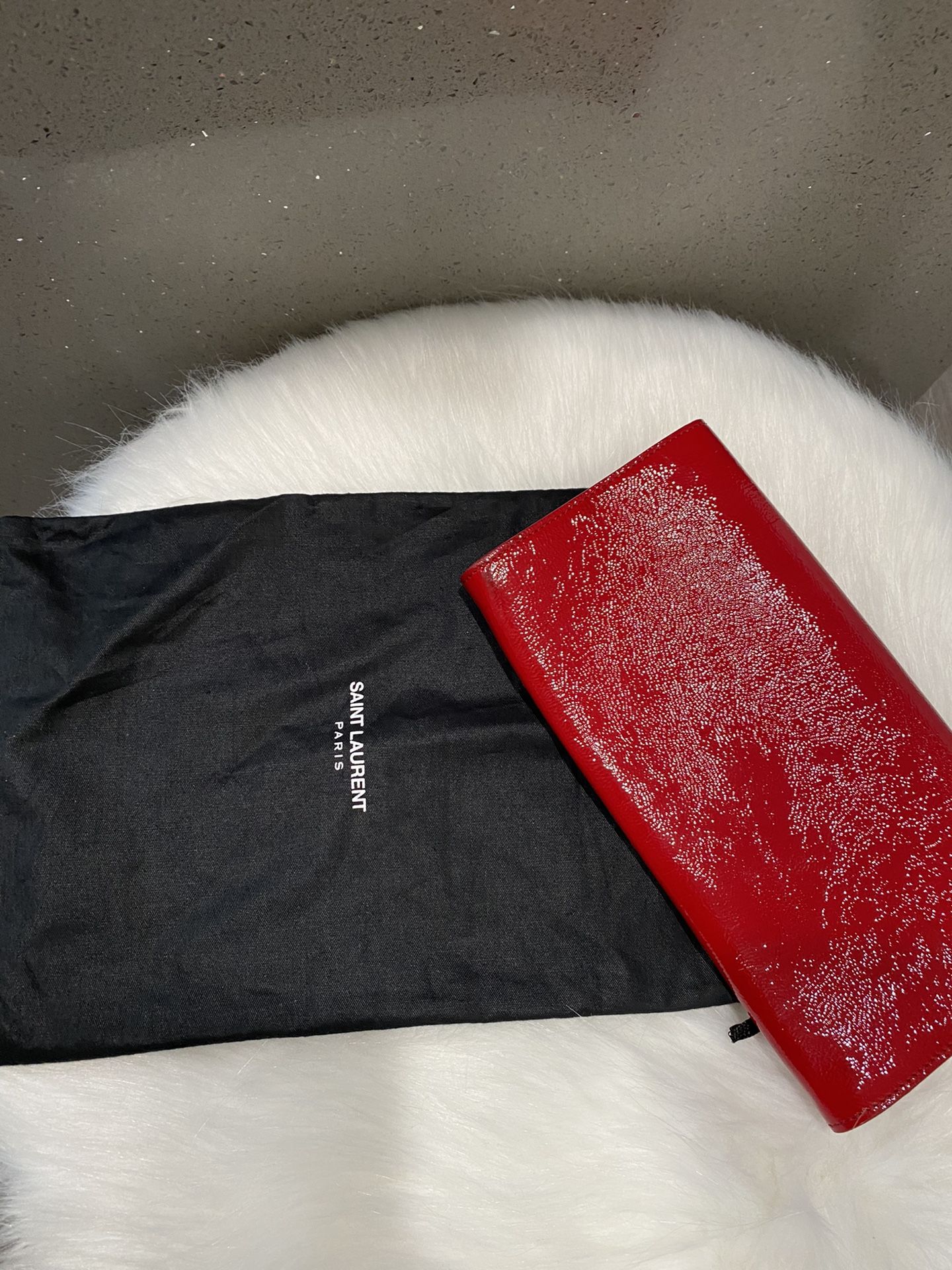 Patent Leather authentic YSL red