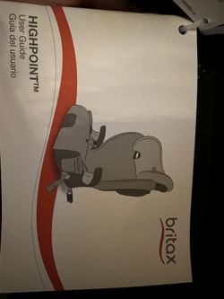 Britax Car Seat 