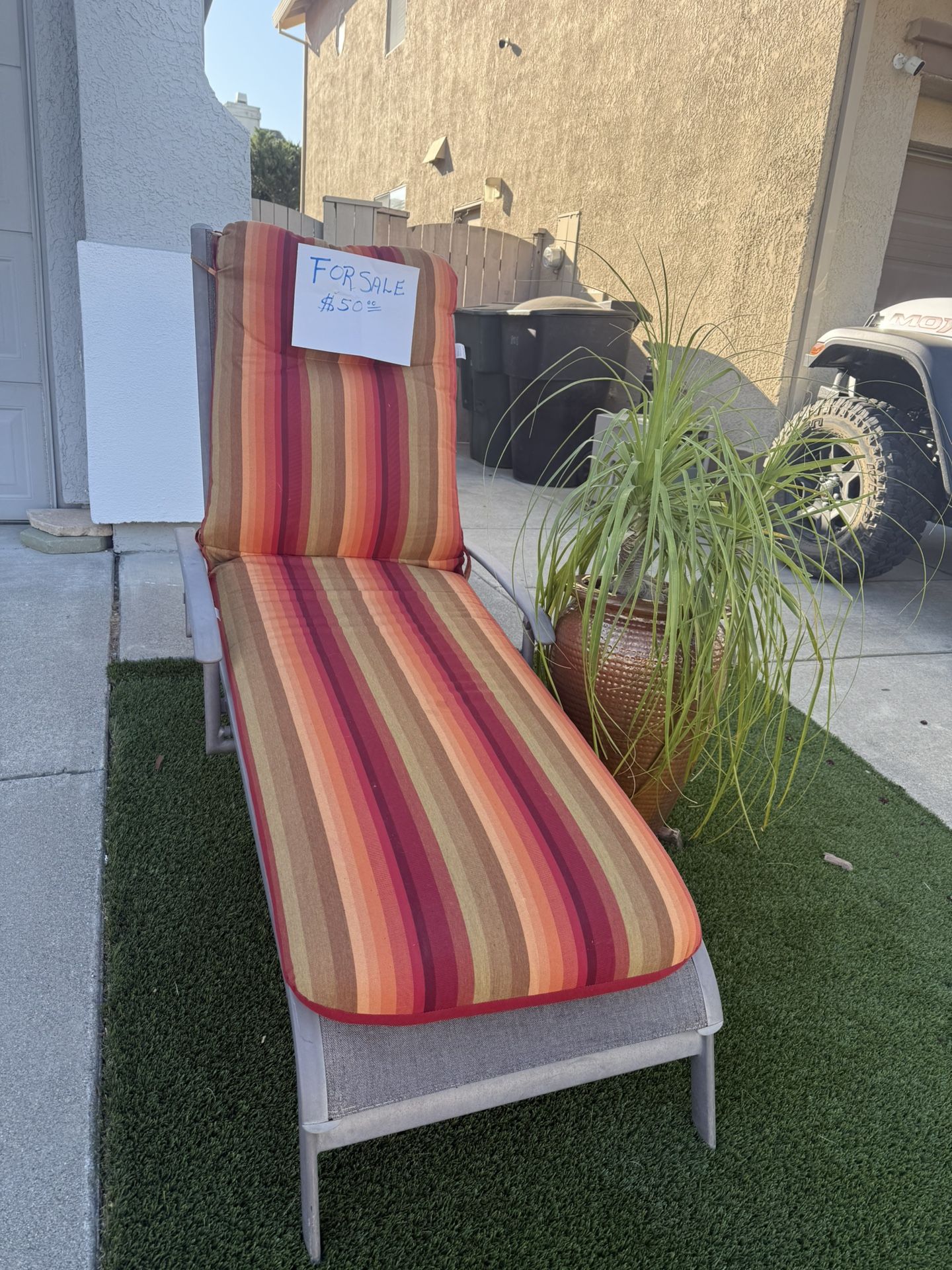 Outdoor Reclining Lounge Chair