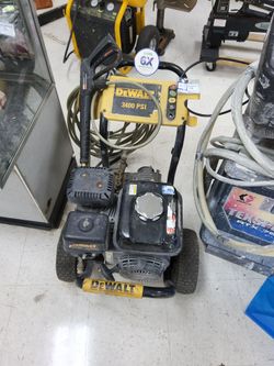 Dewalt pressure washer