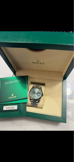 126(contact info removed) Date just 41 Mint Green Jubilee