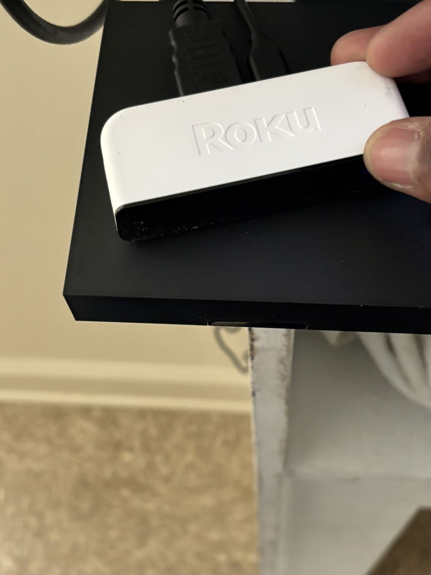 I have a Roku stick for sale. Just got my Spectrum service and it came with a streaming box so I no longer need this. It comes with power Cord HDMI a