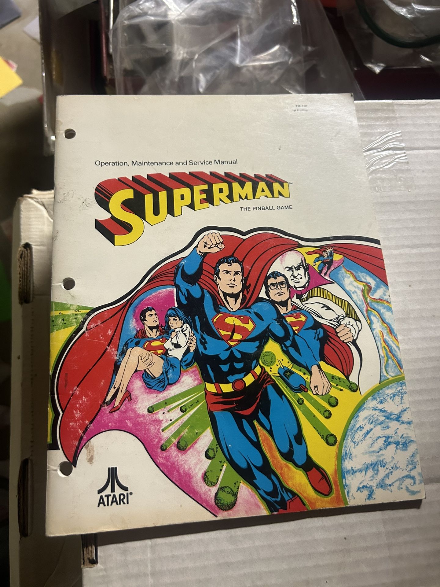 Superman Arcade Manual