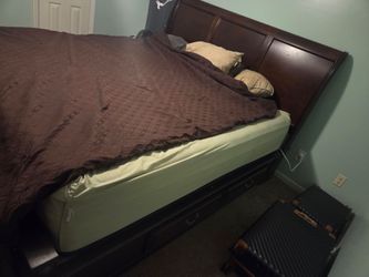 King size bed frame