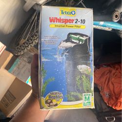 Tetra Whisper 2-10 Gallon Aquarium Filter