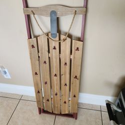 Sleigh Stand For Pictures Or Cards 