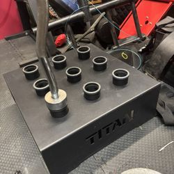 Titan 9 Barbell Storage Holder