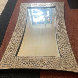 Gold Framed Mirror Mosaic Tile