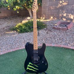 Schecter Monster Energy Drink Telecaster Electric Guitar