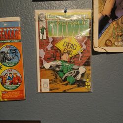 Green Lantern Emerald Green Comic