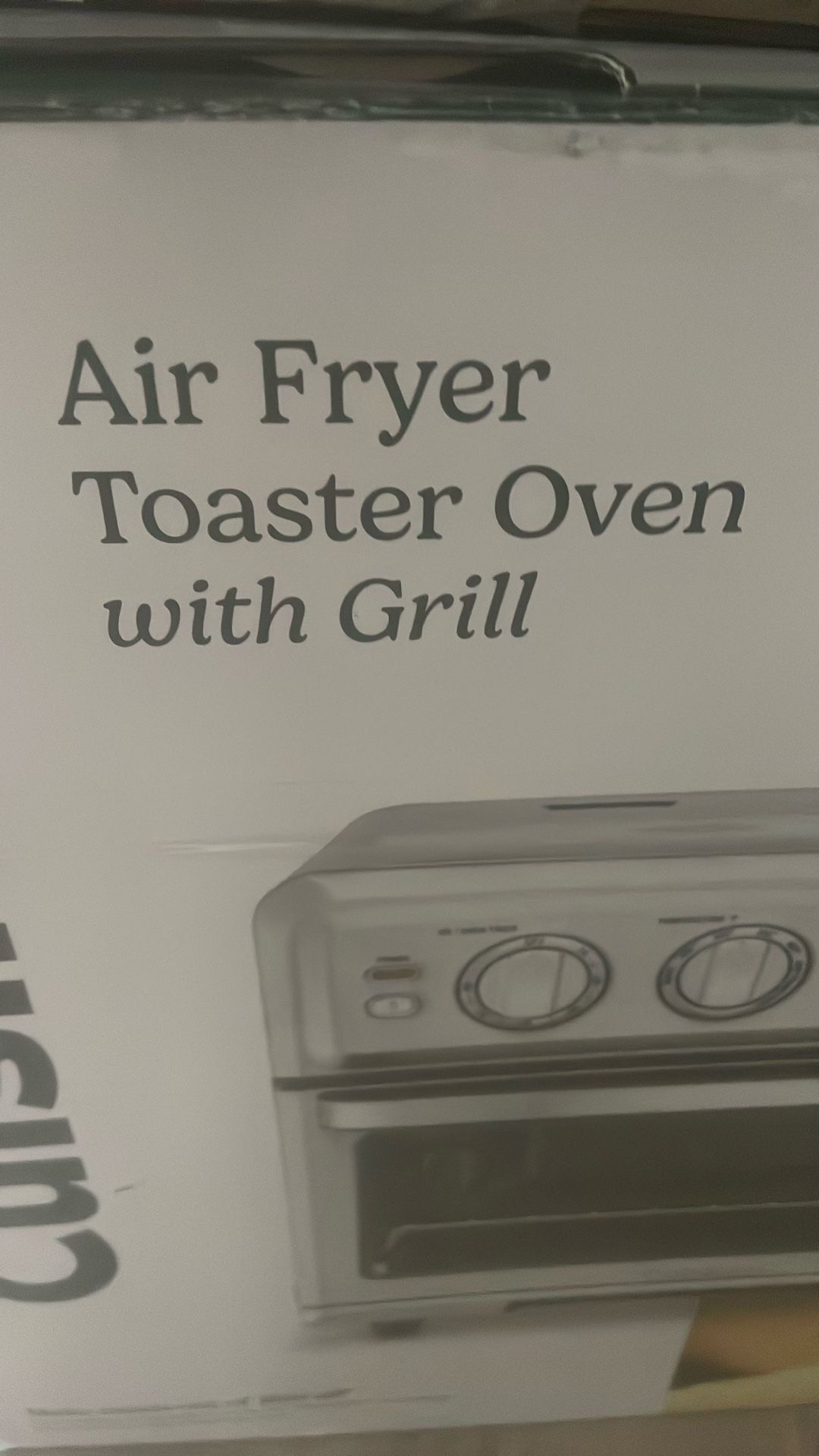 Air fryer Toaster Oven With Grill