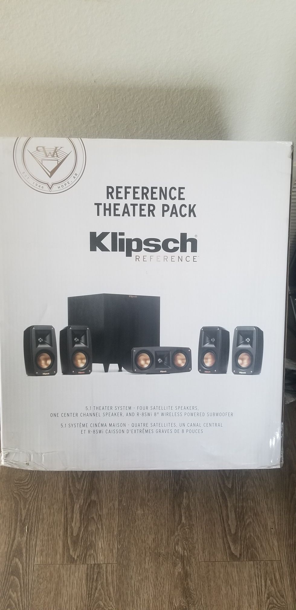 New Klipsch surround sound