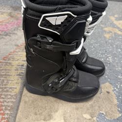 Dirtbike ATV MX Moto Boots Youth Size 2 Fly 