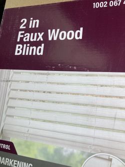 blinds 29"x64"