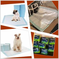 👌🐶🐶🐾/🛌🛏️ 3 boxes left-available-pick up in yakima.just $50 for 150 pads!!!. xtra large puppy pads/ bed pads used for either or!!!-(they’re actua